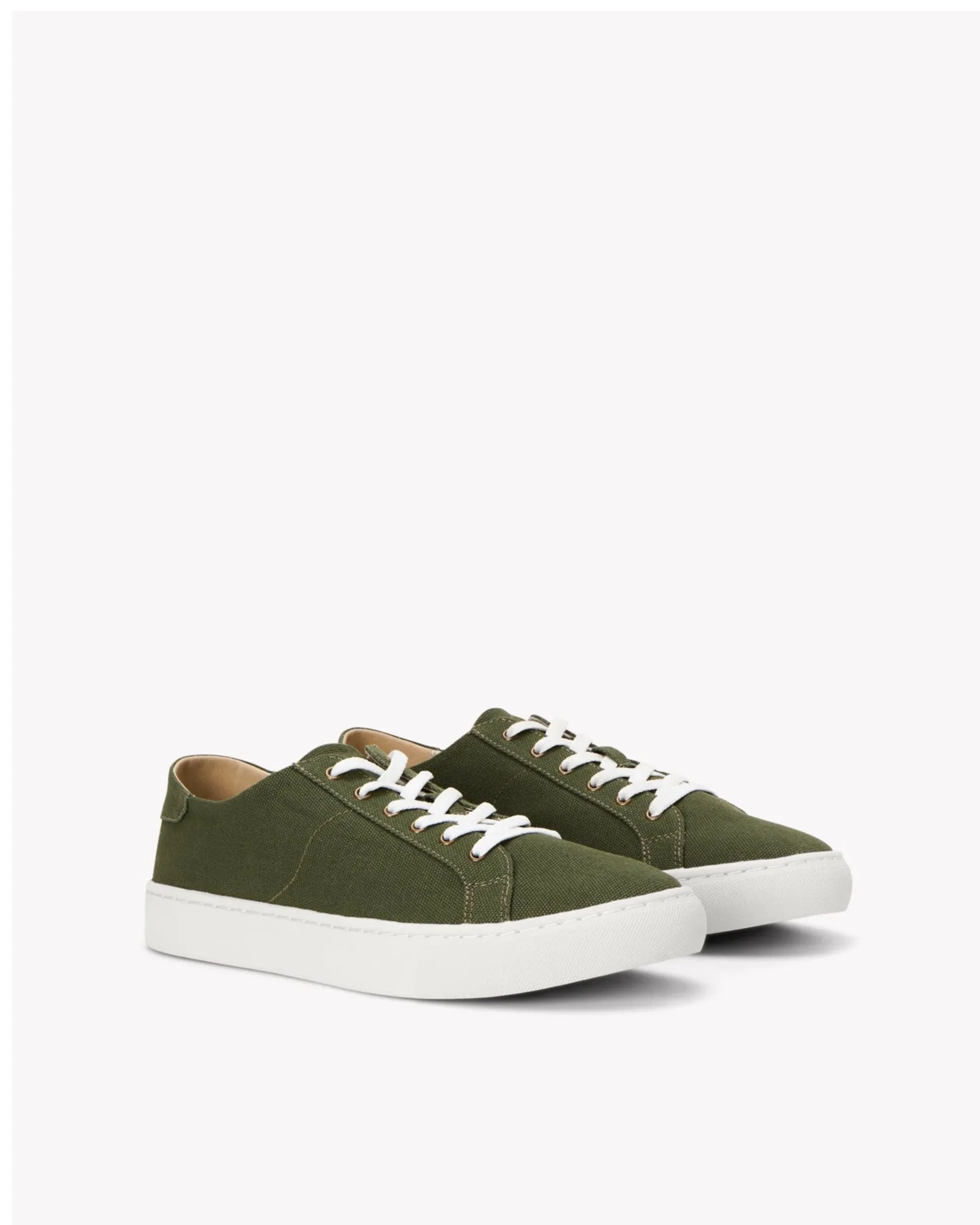 Mens_Sneakers_The Ibiza_Canvas Colors_Oliva Green