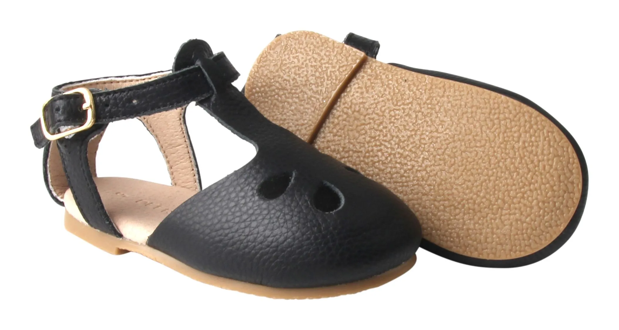 Midnight - Grace Flat - US Size 5-8 - Hard Sole