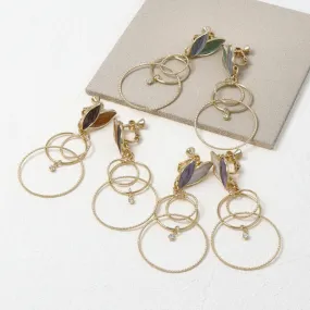 Multiple Hoop Drop Clip Ons
