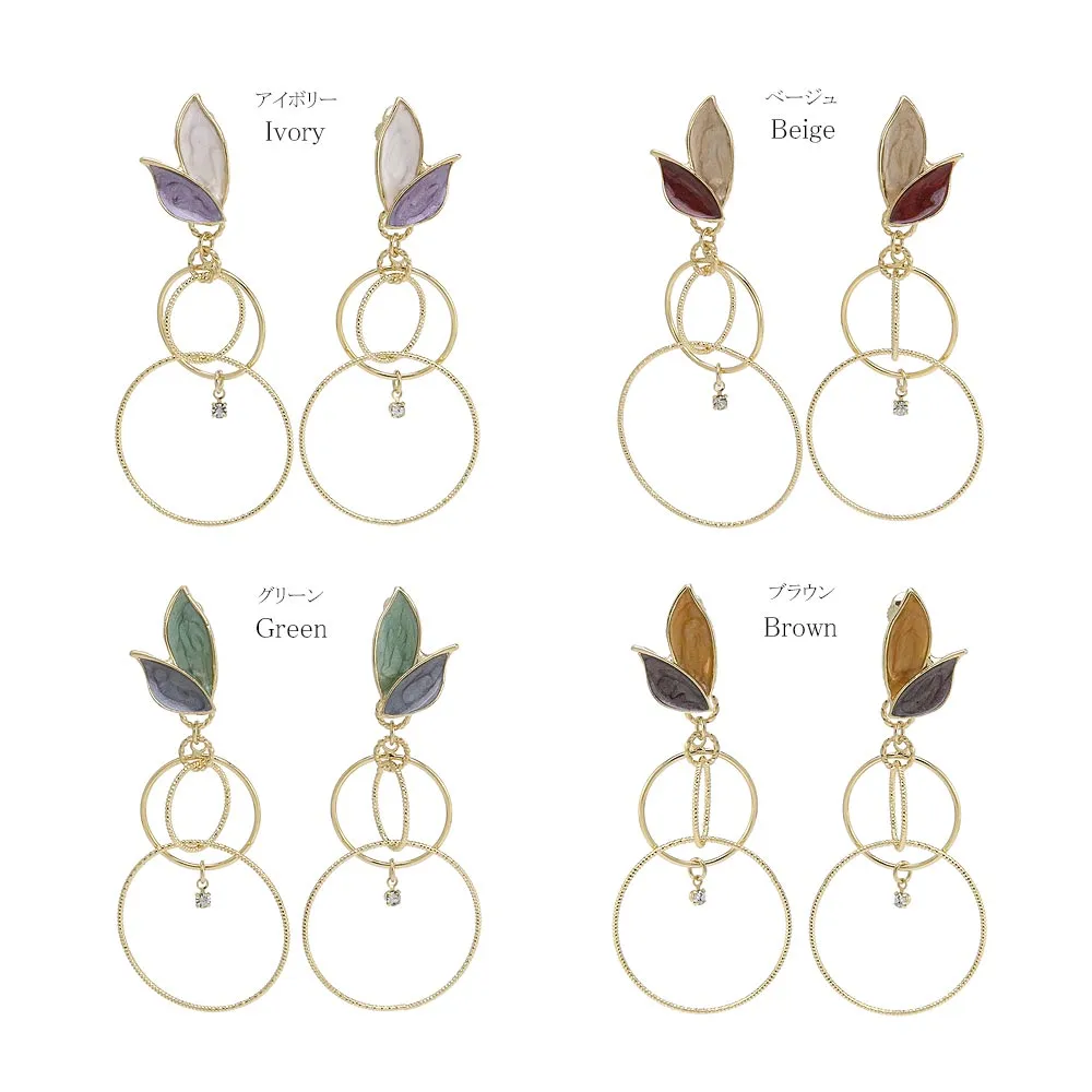 Multiple Hoop Drop Clip Ons