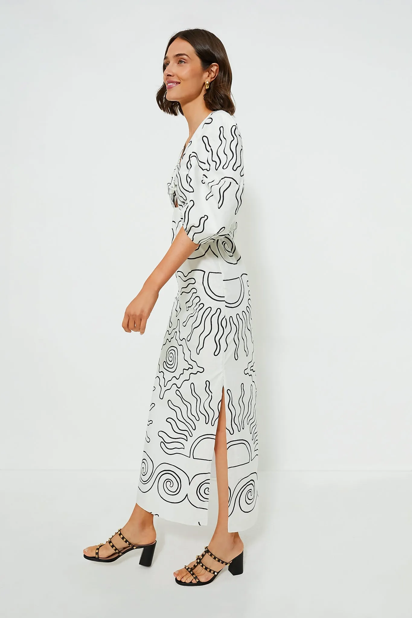 Oasis Ivory Gaia Dress