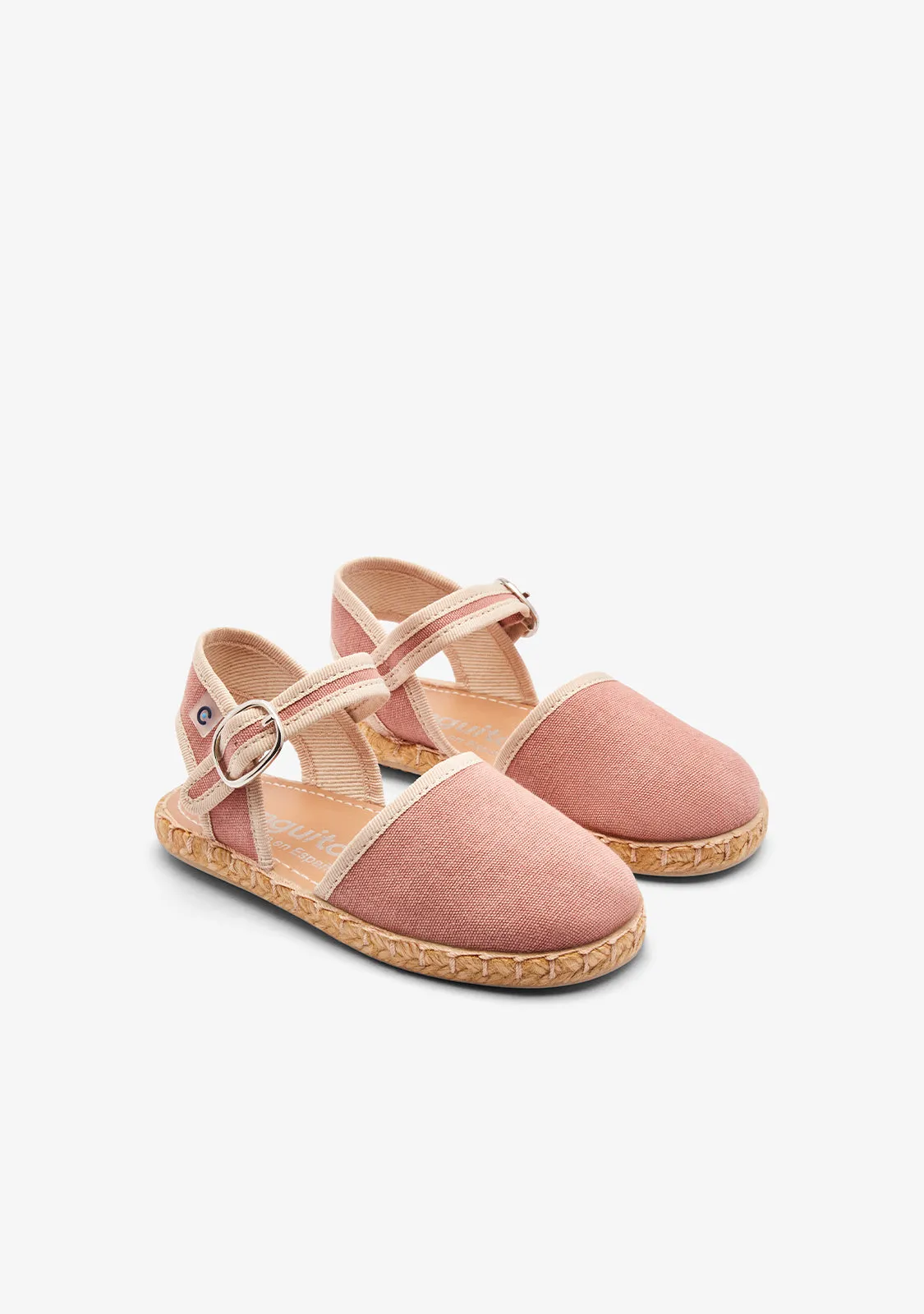 Pink Maltinto Buckle Espadrilles