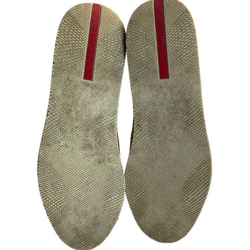 PRADA Saint Tropez Blue Suede Sport Slip-on Espadrille Sneakers, Size 35.5