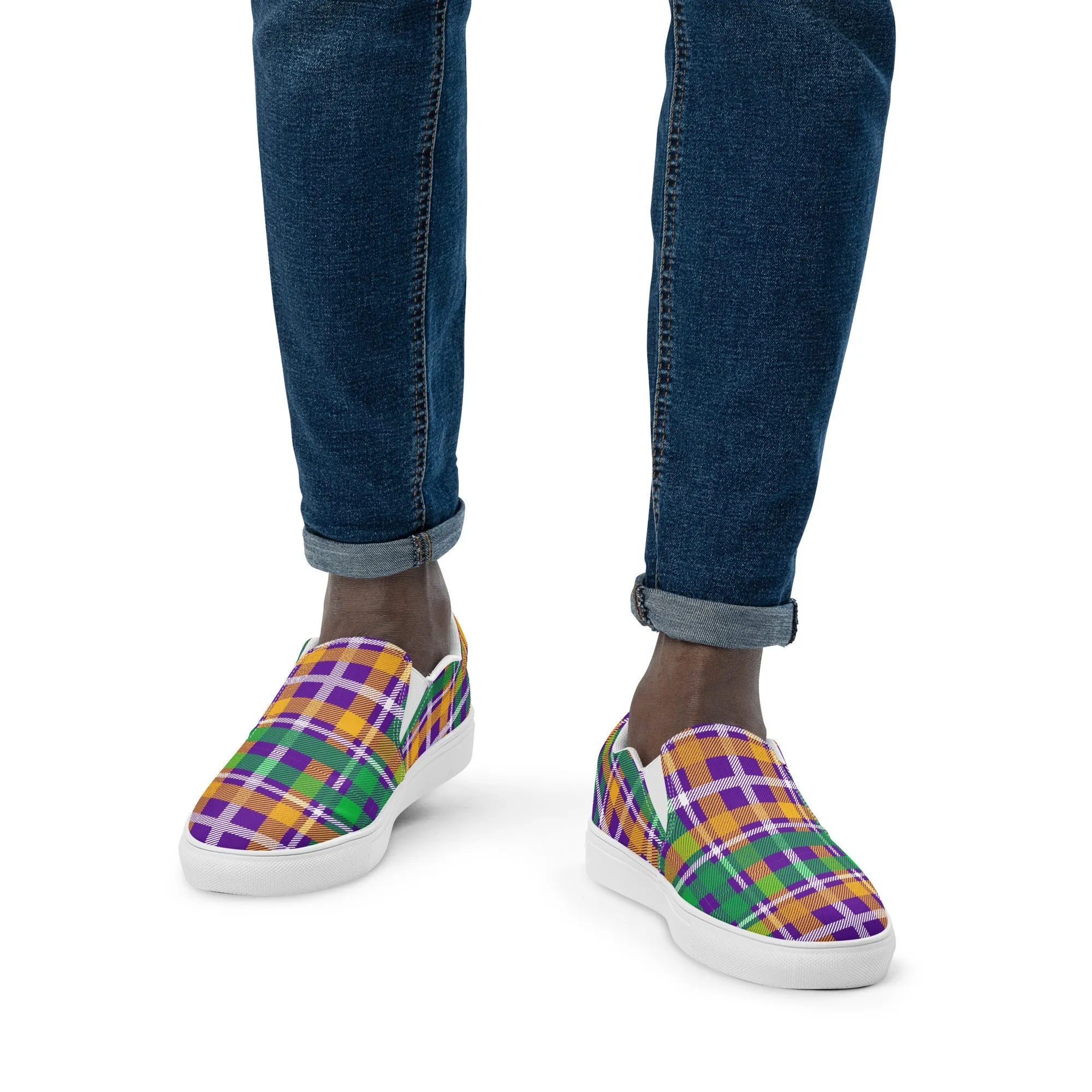 "The Mummers" Men’s Slip-on Canvas Shoes