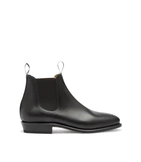R.M.Williams - Adelaide Boot - Yearling Leather - Black - E (Wide) Fit - CUSTOM ORDER