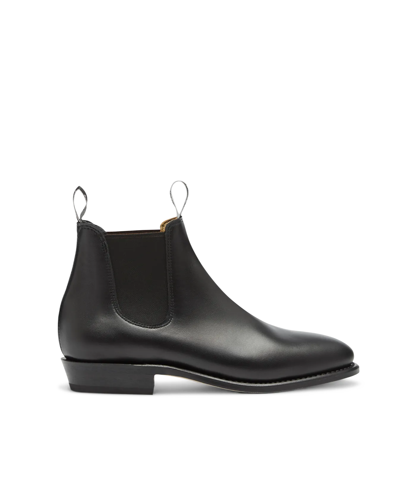 R.M.Williams - Adelaide Boot - Yearling Leather - Black - E (Wide) Fit - CUSTOM ORDER