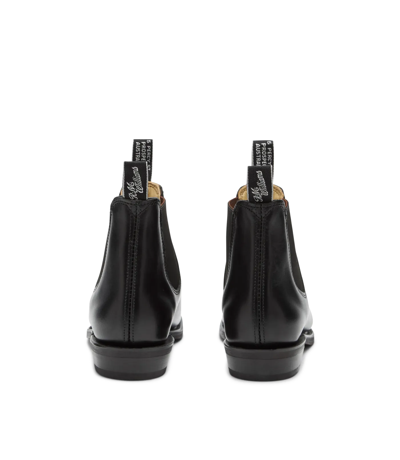 R.M.Williams - Adelaide Boot - Yearling Leather - Black - E (Wide) Fit - CUSTOM ORDER