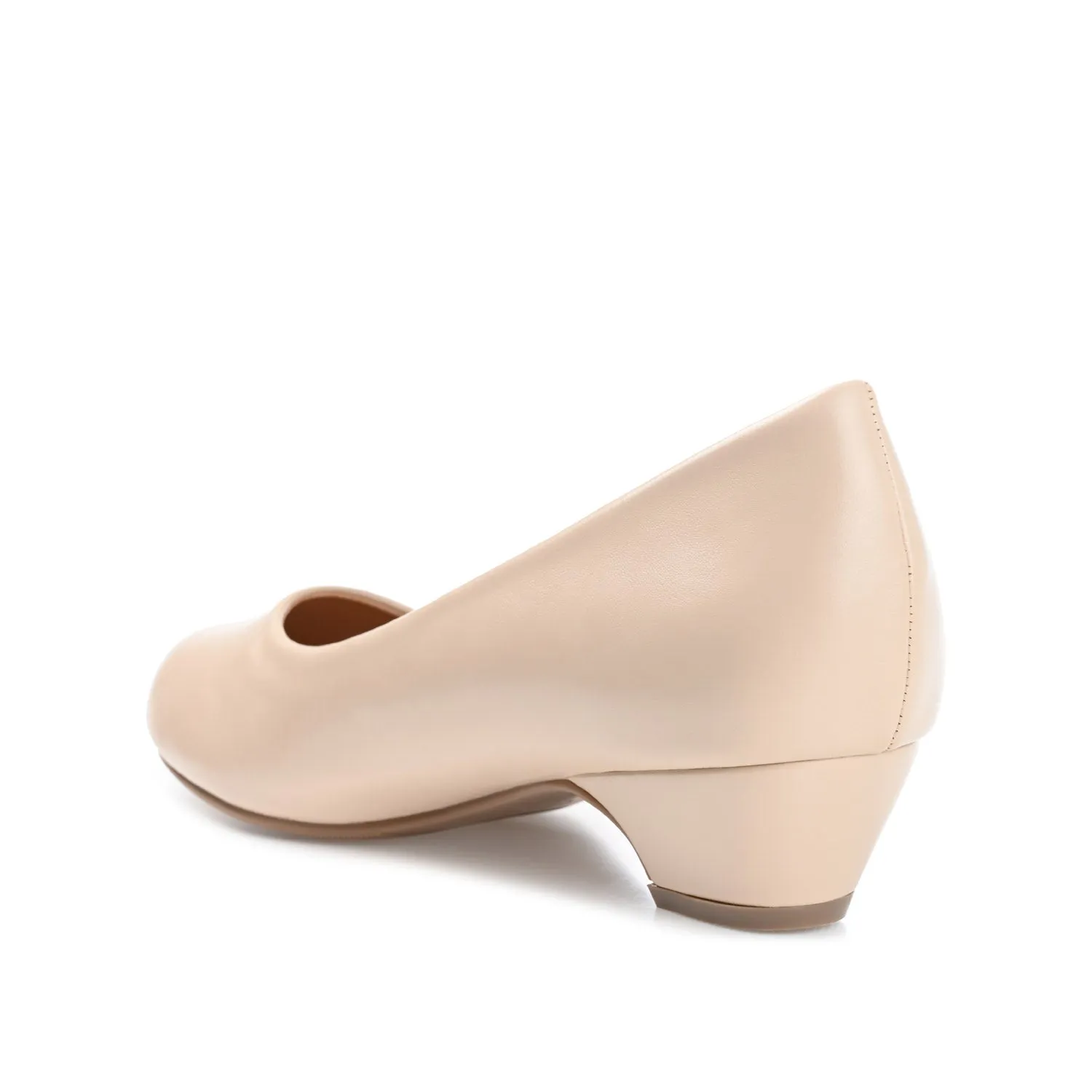 SAAR LOW PUMP HEELS IN WIDE