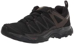 Salomon Pathfinder Hiking Shoes for Men, Black/Wren/Wren, 7.5