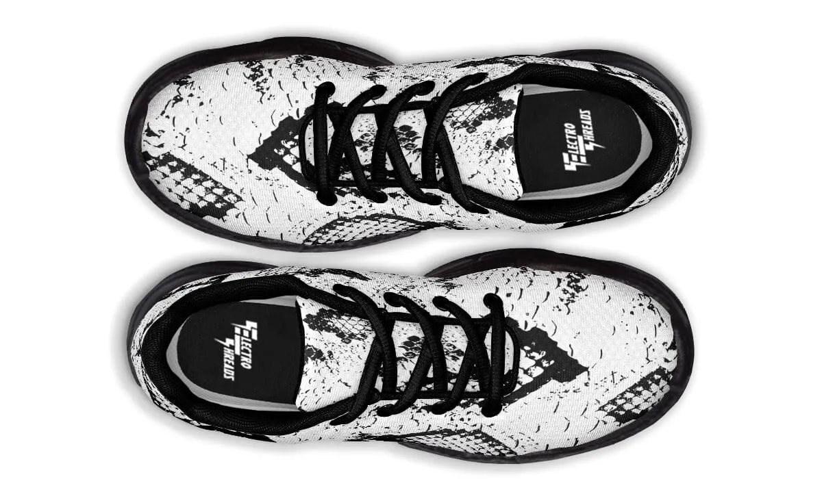 Snake Skin Chunky Shoes