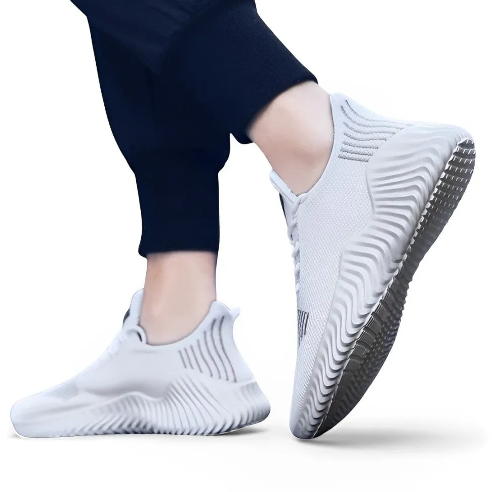 SooFeet Men Orthopedic Shoes Breathable Mesh Lightweight Fashion Big Shoes