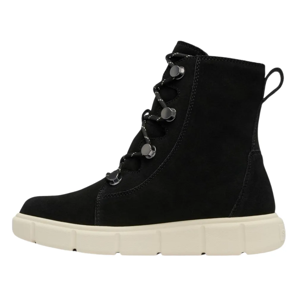 Sorel Explorer III Joan Black/Chalk Waterproof Boot (Women's)