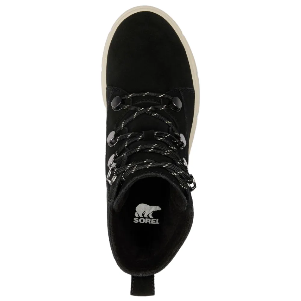Sorel Explorer III Joan Black/Chalk Waterproof Boot (Women's)