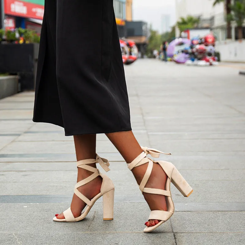 Step Out In Style Block Heels