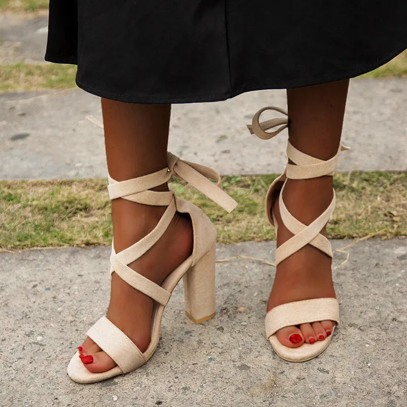 Step Out In Style Block Heels