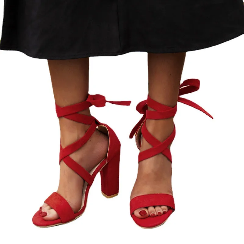 Step Out In Style Block Heels