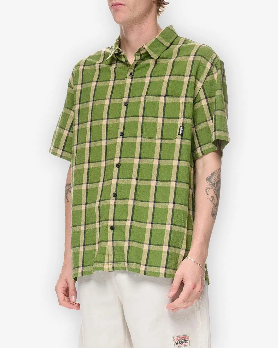 Stussy - Burke Pocket Shirt - Green