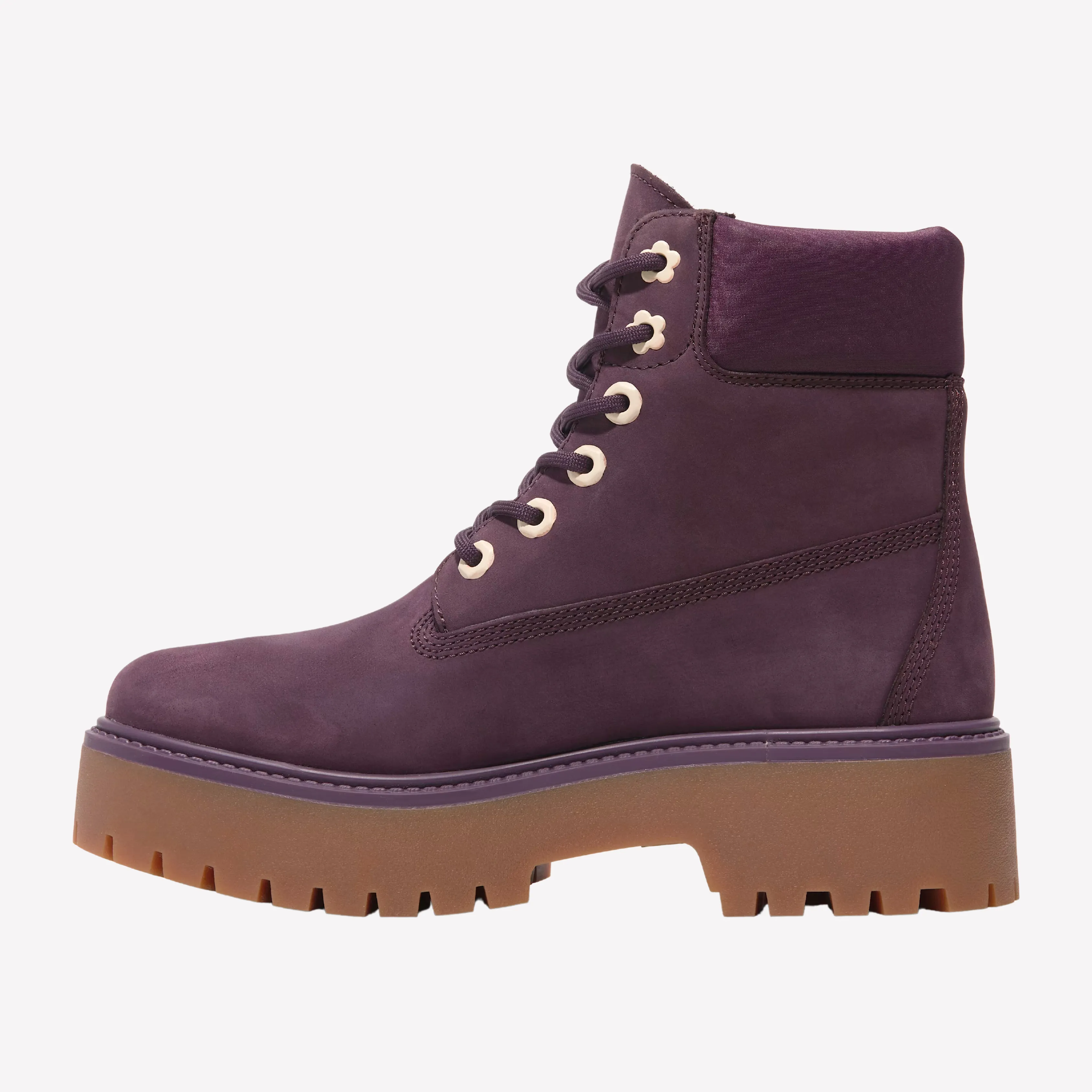 Timberland Women Stone Street Waterproof Platform - Dark Purple