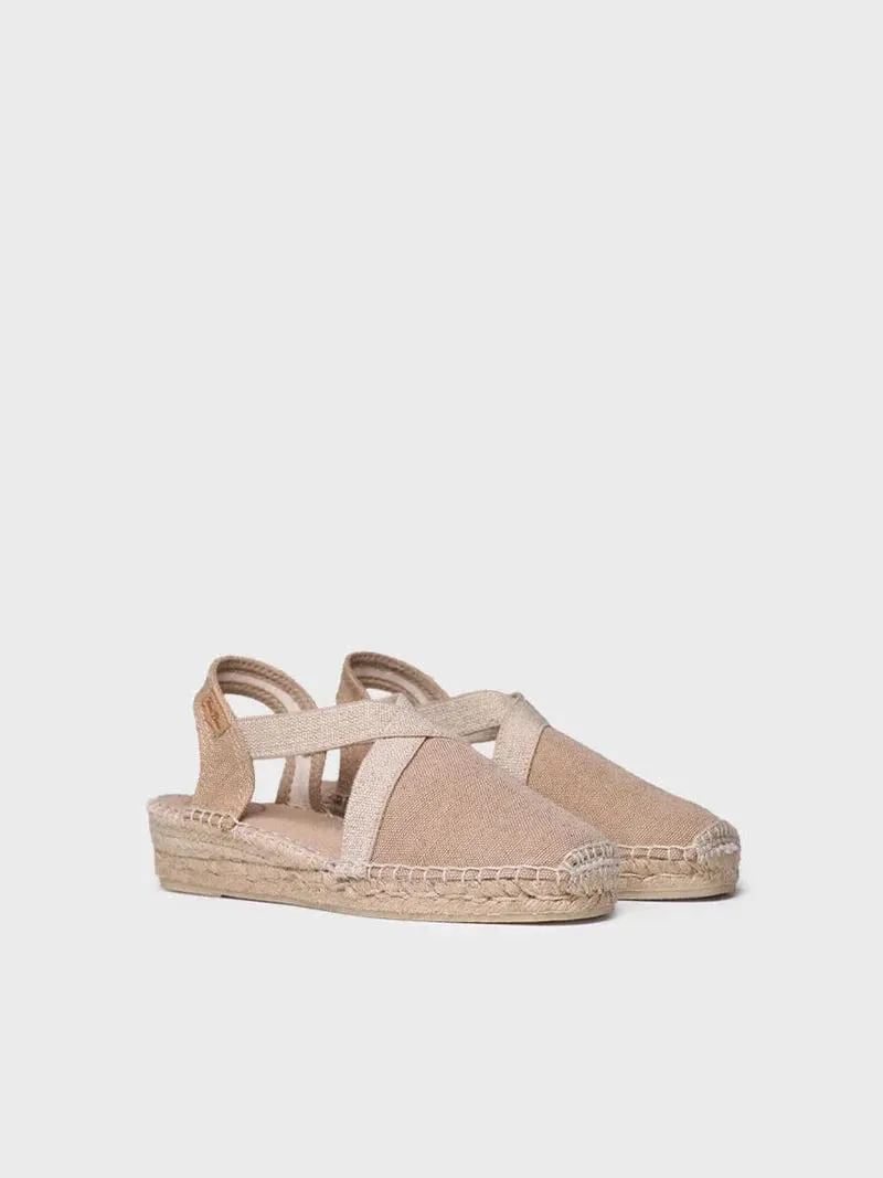 Toni Pons Women's Verdi-V Flat Espadrilles- Tobacco