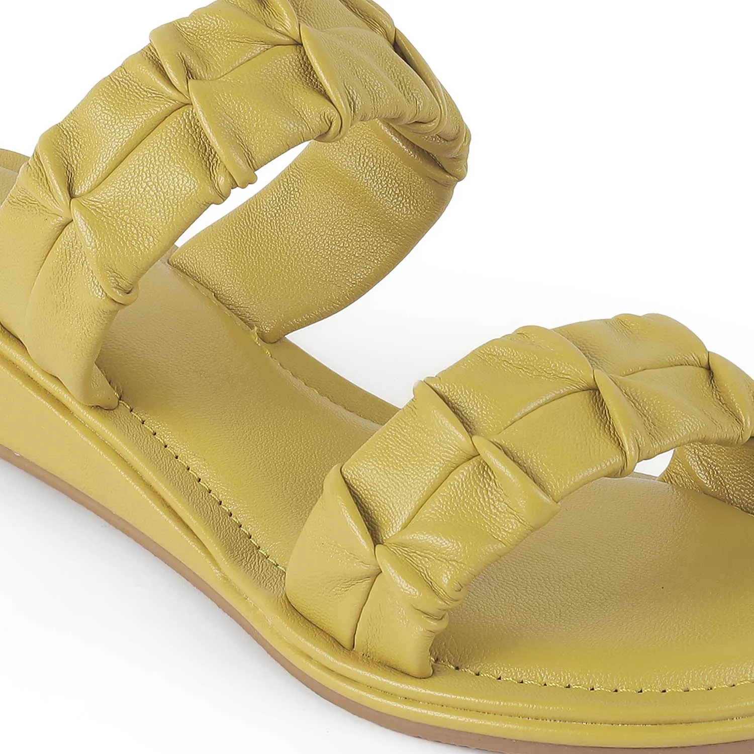 Tresmode Belo Green Women's Casual Flats