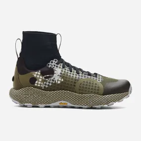 Under Armour Men's HOVR Ridge Trek Trail Running Shoes Marine OD Green and Black