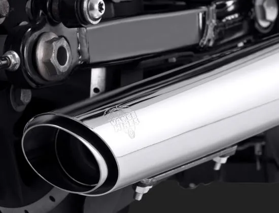 Vance & Hines Twin Slash 3" Slip-On Exhaust System for 2004-2013 Harley-Davidson Sportster