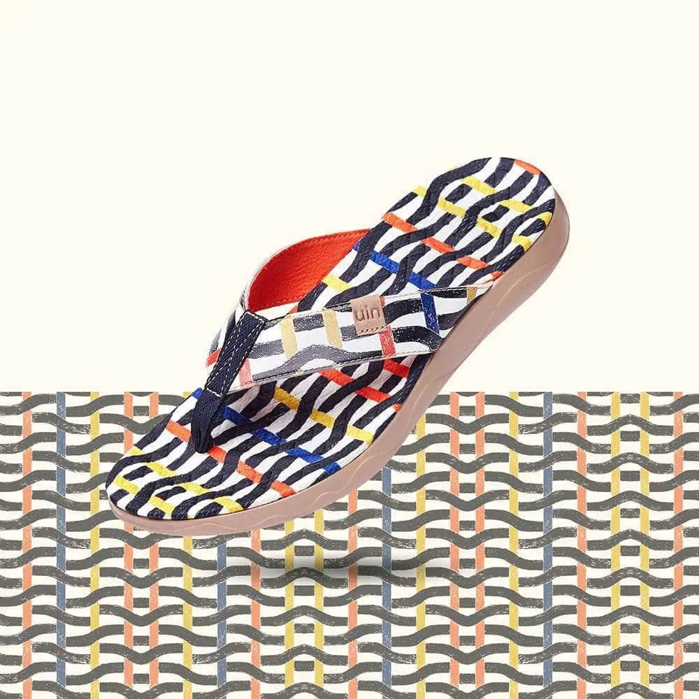 Weaving Line Women Majorca Flip Flops
