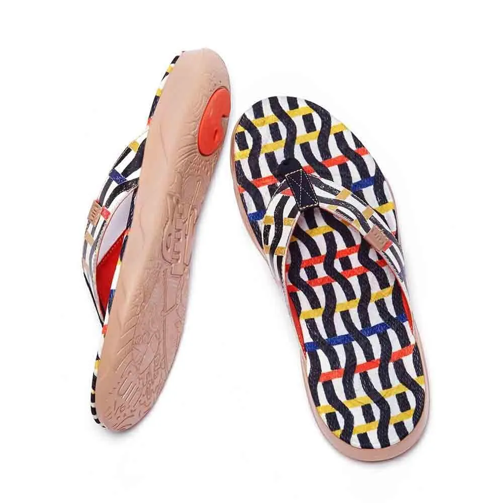 Weaving Line Women Majorca Flip Flops
