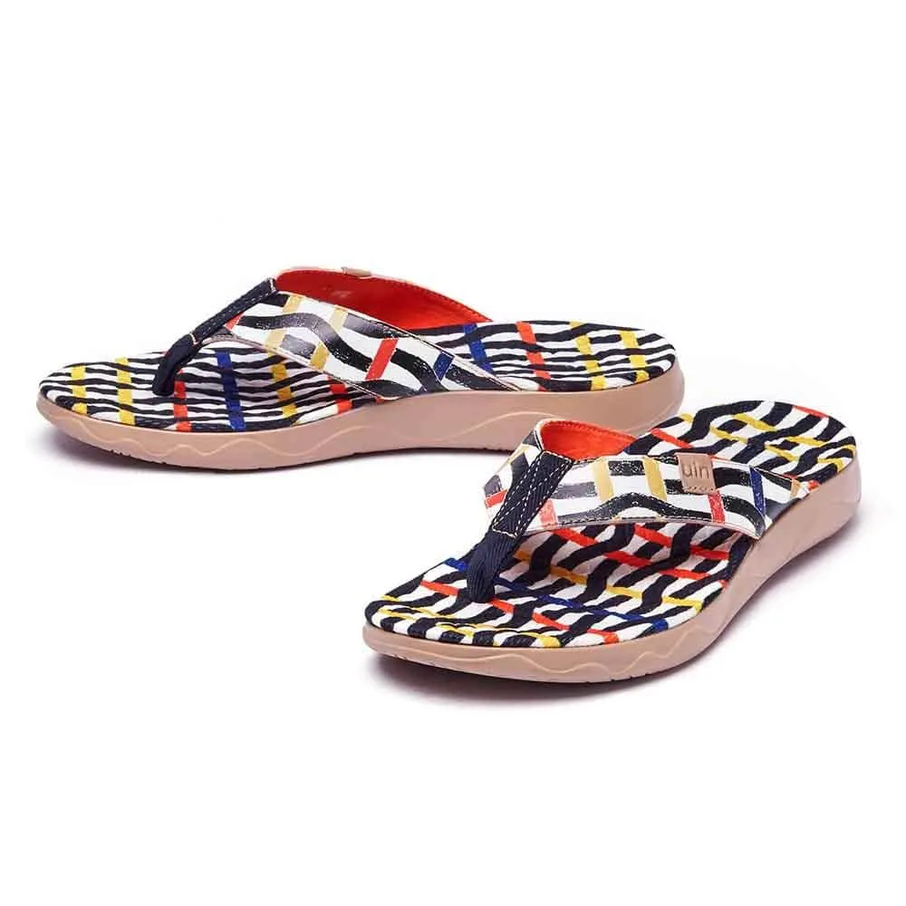 Weaving Line Women Majorca Flip Flops