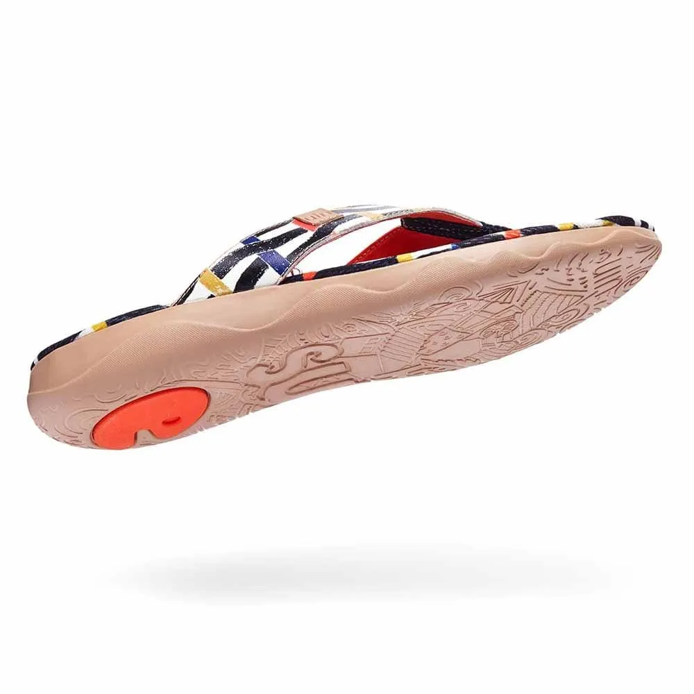 Weaving Line Women Majorca Flip Flops