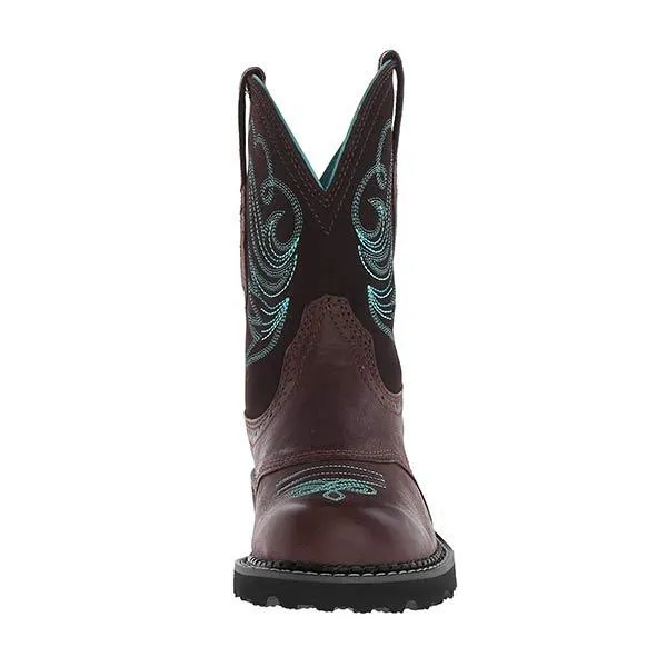 Women'S Embroidered Mid Cowboy Boots 16927330C