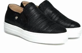 WOMEN'S 'SELECT' LOW CUT SLIP-ON - BLACK