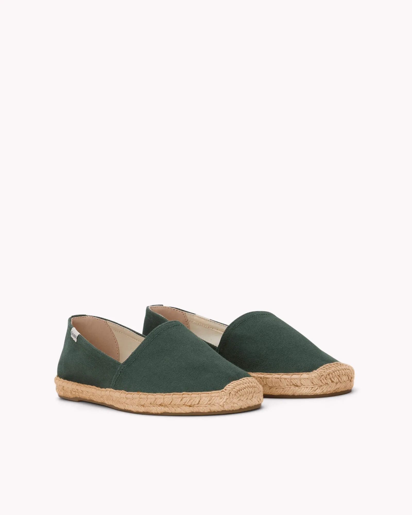 Womens_Espadrilles_The Dali Original_Canvas Colors_Forest Green